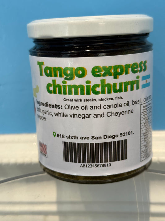 Chimichurri sauce