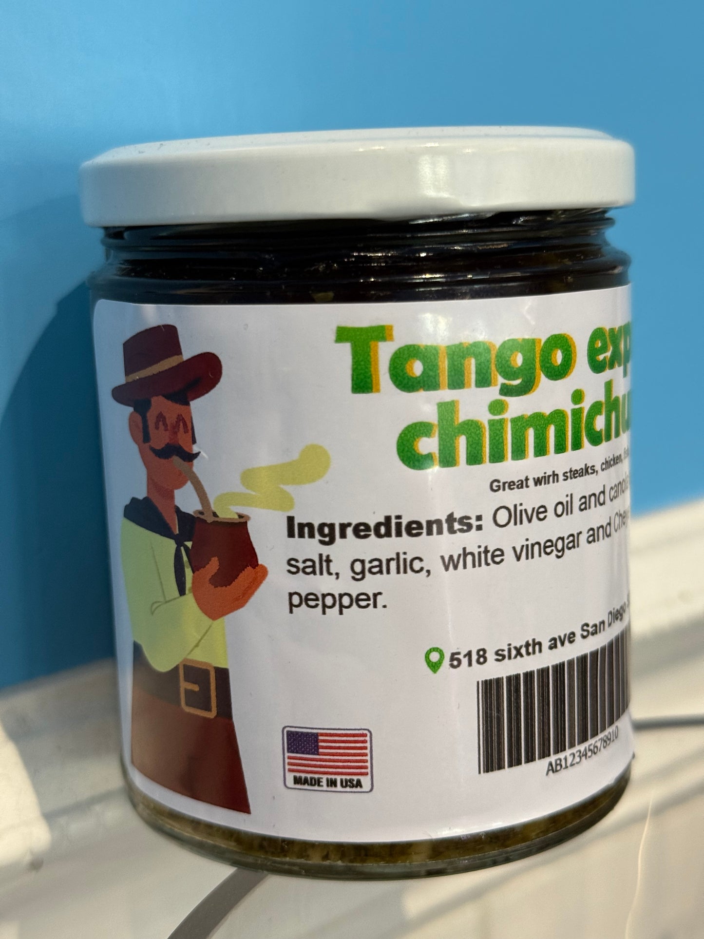 Chimichurri sauce